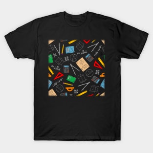 Geomery, Trigonometry, Physics, Science and technology theme T-Shirt